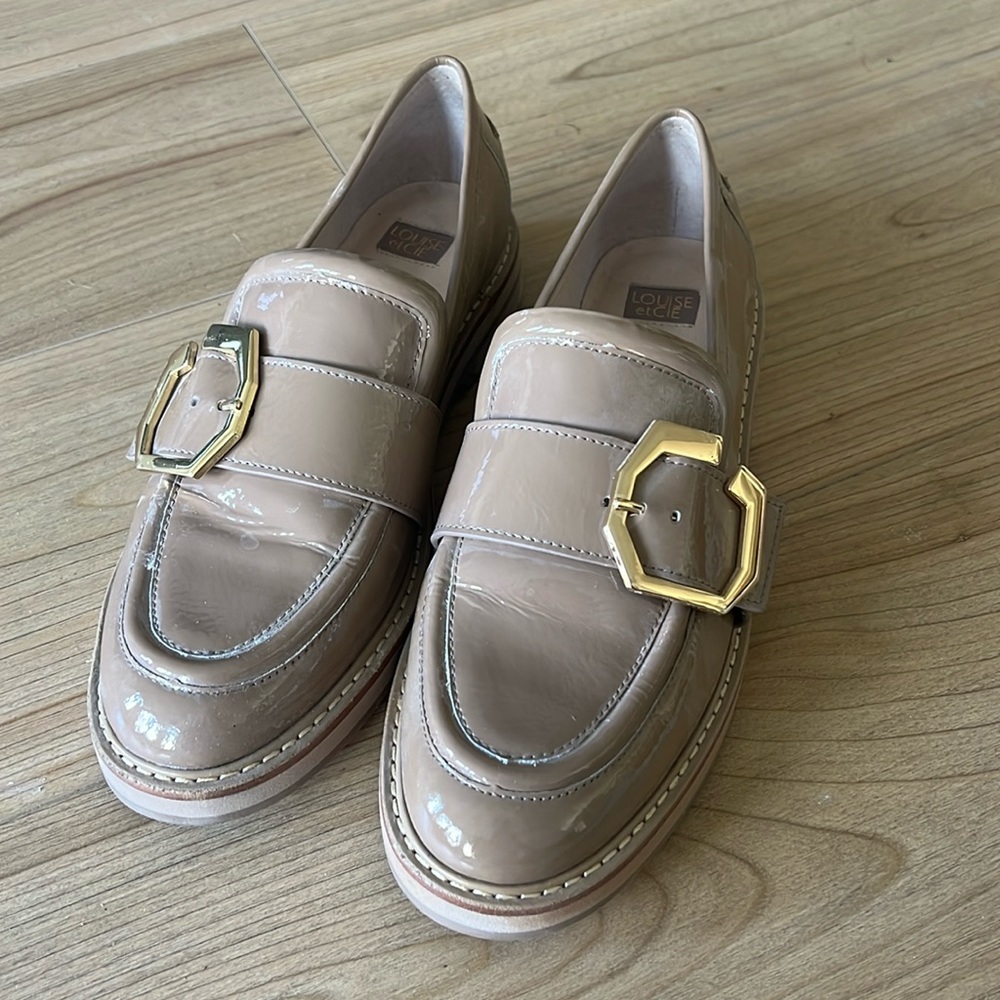 Louise et Cie Patent Leather Loafers 8.5
